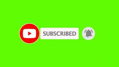 Subscribe Button Download Green Screen