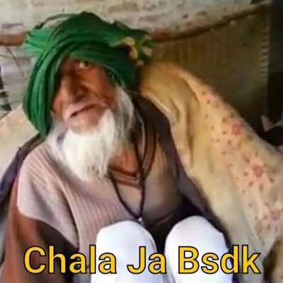 Chala Ja BSDK Meme Template Download And Make A Hilarious Memes