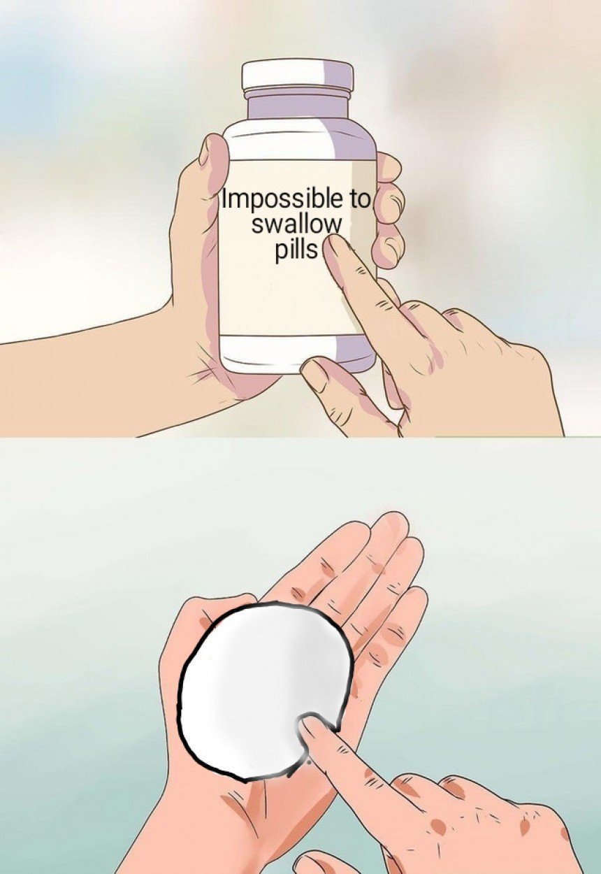 Impossible To Swallow Pills
