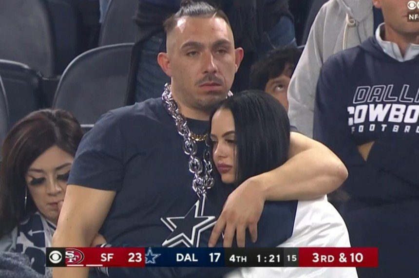 Crying Cowboys Fan