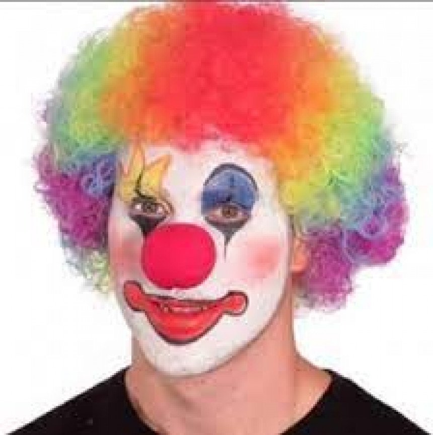 clown makeup meme template